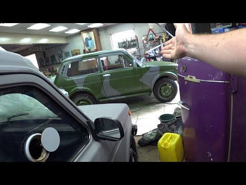 Видео: Покраска двух нив за 4К и маленькие секреты бронированной ЛАУРЫ...