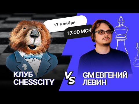 Видео: Битва GM Евгения Левина с участниками клуба ChessCity 🏆