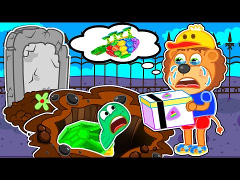 Видео: Lion Family на русском - Маша и Леопольд. Ручная черепашка - Мультик для детей