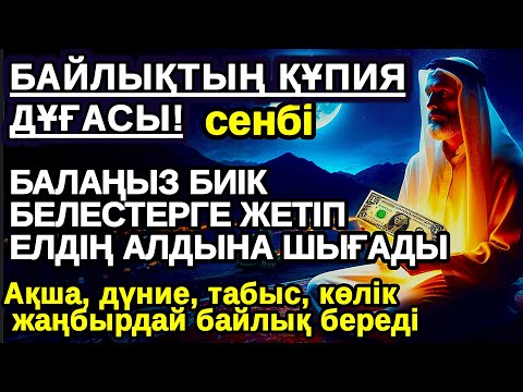 Видео: сенбі Бір рет тыңдасаң жеткілікті,АЛЛА балаңызға сый беріп ерекшелейді осы сүрені тыңдаңыз