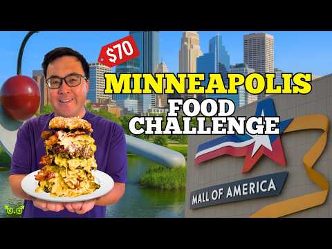 Видео: Cheap Eats Minneapolis — благотворительный продовольственный марафон стоимостью 70 долларов в день!