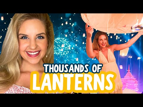 Видео: Тысячи фонарей в небе | Видеоблог фестиваля в Чиангмае