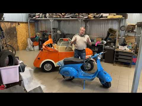 Видео: Советская Vespa. Обзор Вятка ВП-150