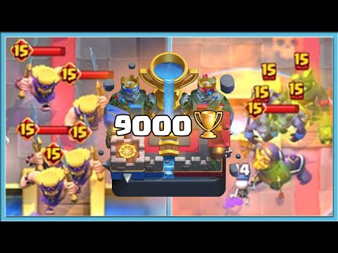 Видео: 😑 ЧТО ПРОИСХОДИТ НА 9000 КУБКОВ? / Clash Royale