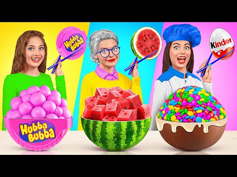 Видео: Кулинарный Челлендж: Я против Бабушки | Смешные моменты от Multi DO Challenge