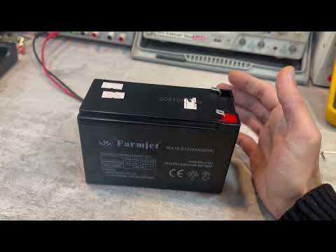 Видео: Как измерить емкость аккумулятора от UPS (бесперебойника)
