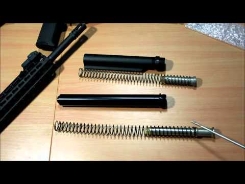Видео: AR-15   возвратные системы