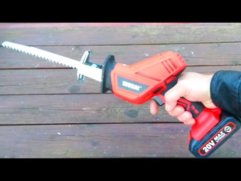 Видео: Аккумуляторная сабельная пила WOSAI / Reciprocating saw WOSAI #wosai #vvosai