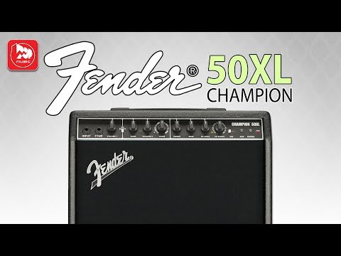 Видео: Новый гитарный комбик Fender Champion 50xl
