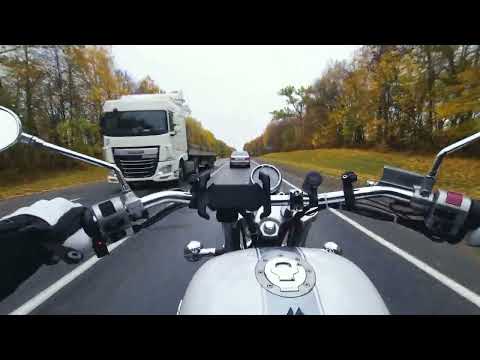 Видео: Suzuki Marauder 800 Exhaust Sound/POV/Мотоциклетная осень