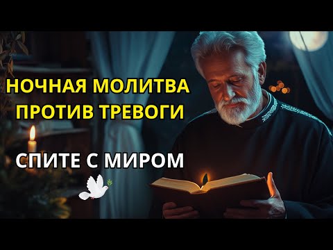 Видео: Избавьтесь от ВСЕХ ТРЕВОГ перед сном | Благословенная вечерняя молитва для духовной защиты ночью
