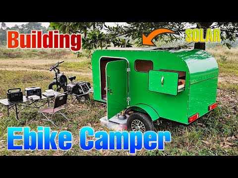 Видео: Строим мини-прицеп-кампер для E-bike – DIY MobiHome Подробная сборка