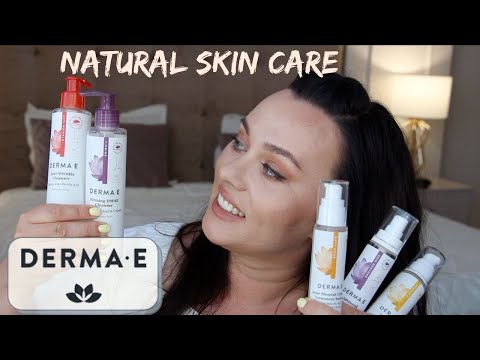 Видео: Натуральный УХОД - Обзор ухода DERMA-E