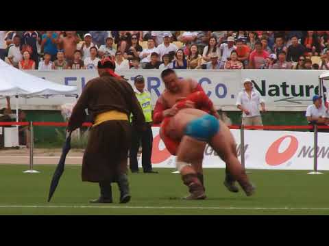 Видео: Улсын наадам-2015. Бөхийн барилдааны 8, 9-ийн даваа