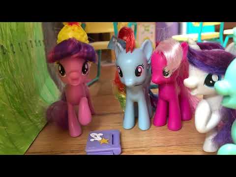 Видео: My little pony. Пони игрушки волшебный карандаш. Школа пони.