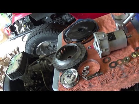 Видео: Генератор VW с комплектом кожуха вентилятора