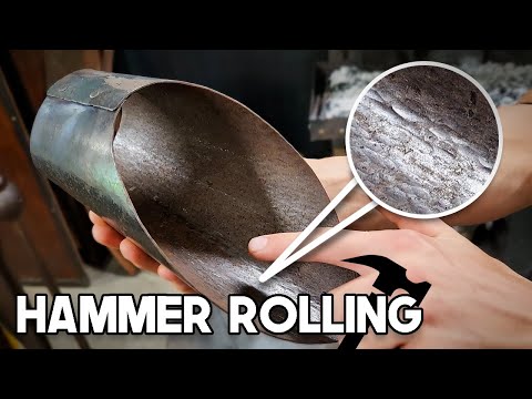 Видео: СОВЕТЫ ПО ИЗГОТОВЛЕНИЮ БРОНЬ | Молотковая прокатка и закалка