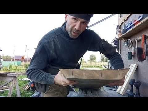 Видео: Ровная столешня из цельной, широкой  доски без проблем.