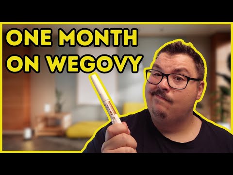 Видео: Wegovy, месяц 1, вес 458 фунтов: результаты и побочные эффекты