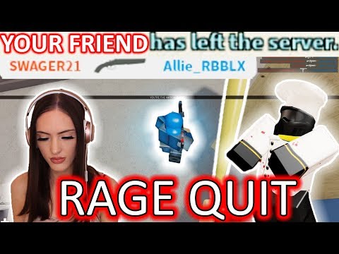 Видео: ЗАСТАВЛЯЮ ЕЁ ГНЕВ УЙТИ | Arsenal ROBLOX