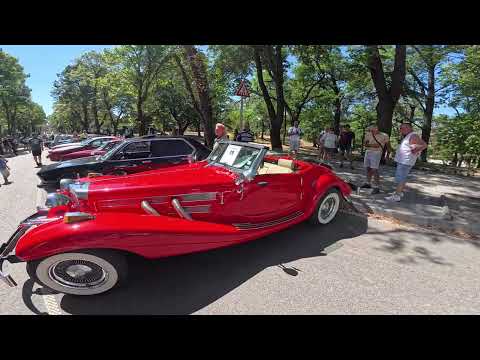 Видео: Изложение на Ретро Автомобили - Хисаря 2025/ Retro cars expo - Hisarya 2025