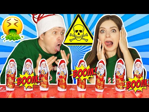 Видео: ВЫБЕРИ правильного Деда Мороза, чтобы ВЫЖИТЬ! Попробуй не отравись! 🐞 Эльфинка