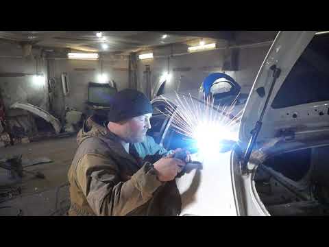 Видео: Короткая версия Кия Сид. Вторая часть. Кузовной ремонт. Body Repair. Part II. Kia Ceed.