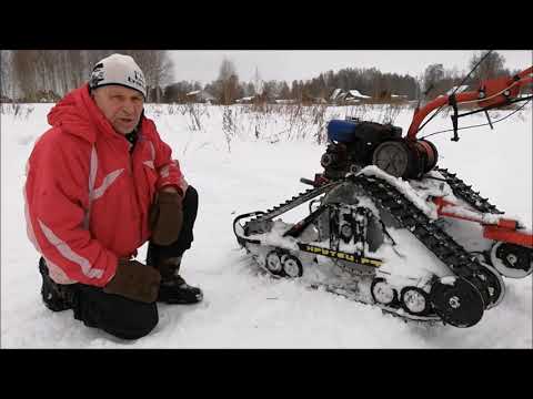 Видео: Приставка для мотоблока