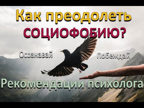 Видео: Как преодолеть СОЦИОФОБИЮ? l Рекомендации психолога.