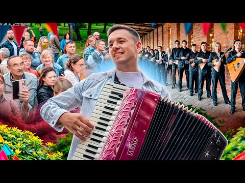 Видео: Невероятный оркестр и аккордеонист - чемпион! Зрители ликуют! #самба
