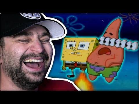 Видео: ГУБЧИКИ?? - 🤣 - [YTP] Может быть, Губка Биб не хотел идти в поход со СквидВидом РЕАКЦИЯ!