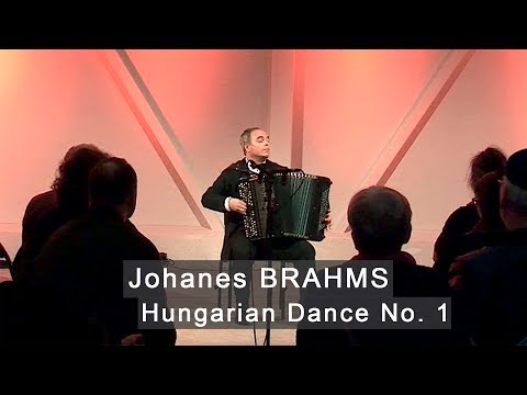 Видео: Brahms: Hungarian Dance 1 ACCORDION Fenyuk * Брамс: Венгерский танец 1 Баян Фенюк Accordeon Dragspel