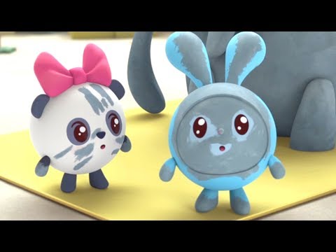 Видео: Малышарики - Слон (Новая серия 109) Развивающие мультики для самых маленьких