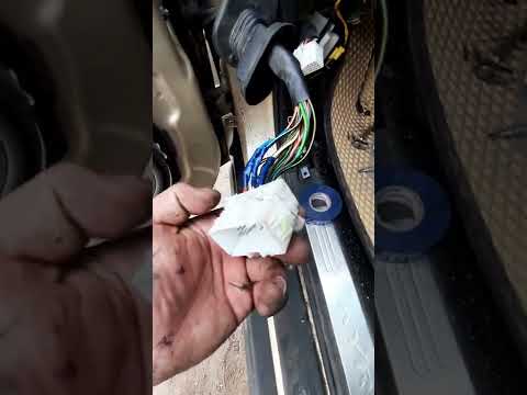 Видео: ssang young kyron ремонт проводки стеклоподъёмника и  замка