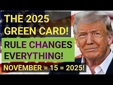 Видео: Объяснение изменений в правилах выдачи грин-карт в 2025 году: новый закон USCIS, который шокирует...