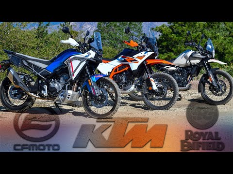 Видео: Тест ADV начального уровня: CF Moto против KTM против Royal Enfield — тест до 500 куб. см