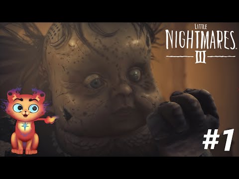 Видео: Что то новое или нет? Попали в чрево из первой части? Прохождение Little Nightmares III #1