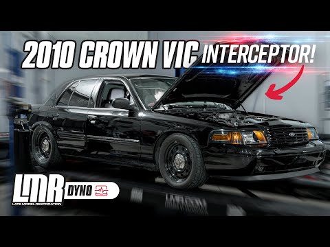 Видео: Полицейский перехватчик Ford Crown Victoria выезжает на динамометрический стенд!