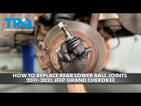 Видео: Как заменить задние нижние шаровые опоры Jeep Grand Cherokee 2011-2021
