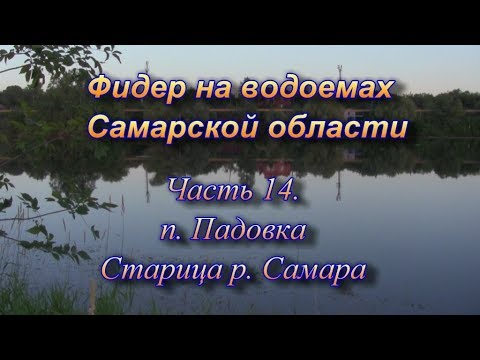 Видео: Фидер на водоемах Самарской области часть 14. п. Падовка. Старица р. Самара