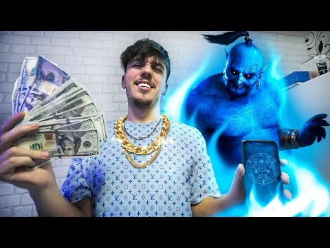 Видео: НАПИСАЛ ДЖИННУ ЖЕЛАНИЙ И ОН ВСЕ ИСПОЛНИЛ ! Я СТАЛ БОГАТ И УСПЕШЕН ! Потусторонние