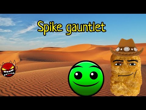 Видео: Прошол spike gauntlet  в geometry dash v.2.2