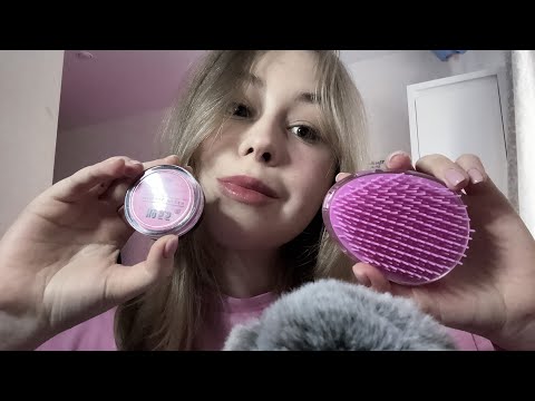 Видео: АСМР Быстрые триггеры, НО только розовые триггеры🌸 + близкий шепот