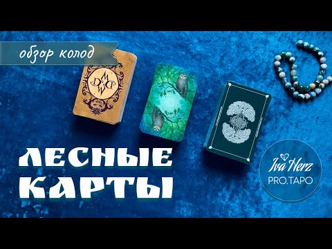 Видео: Лесные колоды: обзор ТАРО. Энергия природы