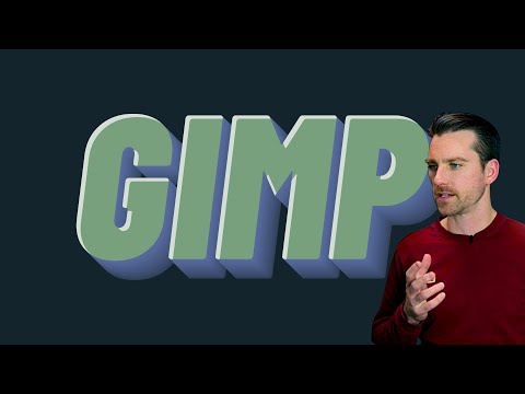 Видео: НЕВЕРОЯТНО ПРОСТОЙ 3D-текст с подсветкой в ​​GIMP