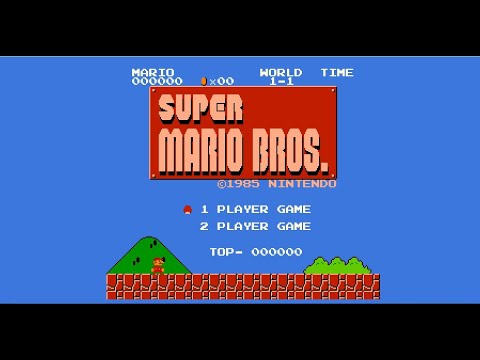 Видео: Super Mario Bros (No Damage) Playthrough (NES) / Прохождение (Без Повреждений)