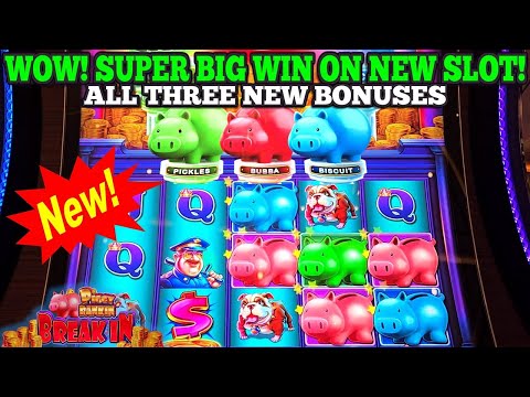 Видео: НОВЫЙ СЛОТ! СУПЕРКРУПНЫЙ ВЫИГРЫШ В НОВОМ СЛОТЕ PIGGY BANKIN BREAK! ВСЕ 3 БОНУСА | Новые слоты Лас...
