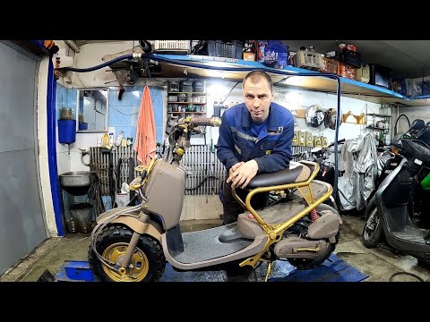 Видео: Внешне Красота! А что внутри? Ремонт двух Honda Zoomer. Часть 2