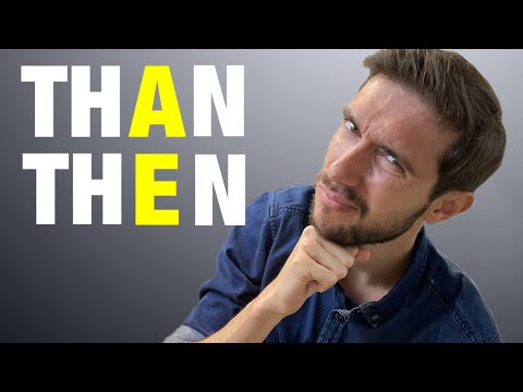 Видео: Англійські слова: THAN та THEN