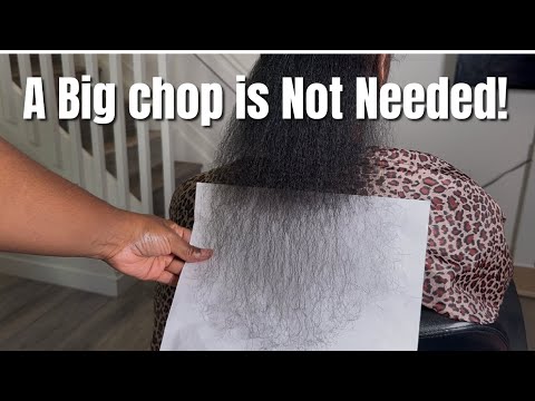 Видео: Натуральное детокс-преображение волос | Глиняная промывка для волос 4C (без резки)